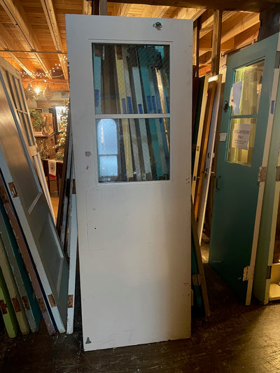 Metal Door with Glass Panels (Store Pick Up Only)