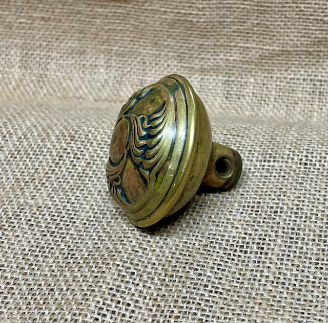 Vintage Brass Door Knob with Spindle