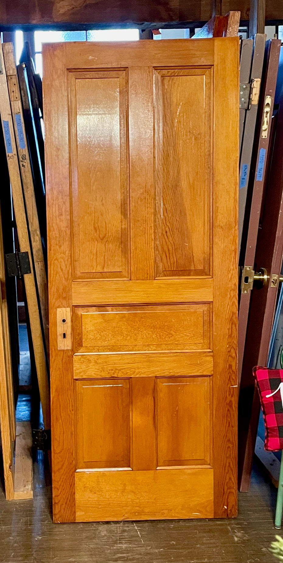 Solid Wood 5 Panel Door (Store Pick Up Only)