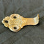 Antique Brass Window Sash Lift
