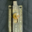 Antique Cast Iron Surface-Mount Slide Bolt Latch