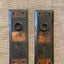 Antique Copper Flashed, Japanned Door Plate- 6⅞" x 2¼"