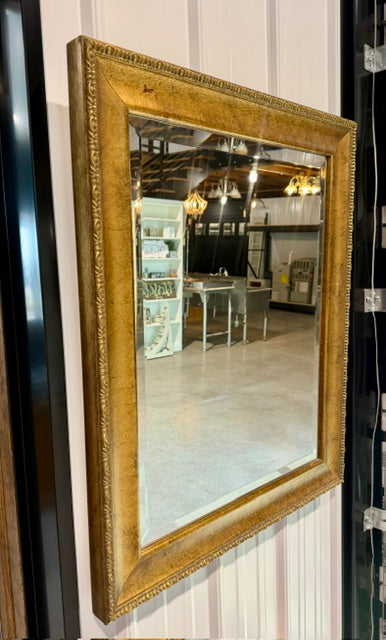 Vintage-Style Gold Framed Beveled Mirror (Store Pick Up Only: Williamsport, PA)