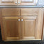 Maple Colored Wood Cabinets (store pick up only)