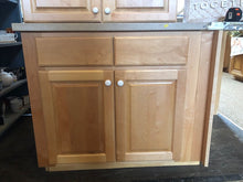 Load image into Gallery viewer, Maple Colored Wood Cabinets (store pick up only)
