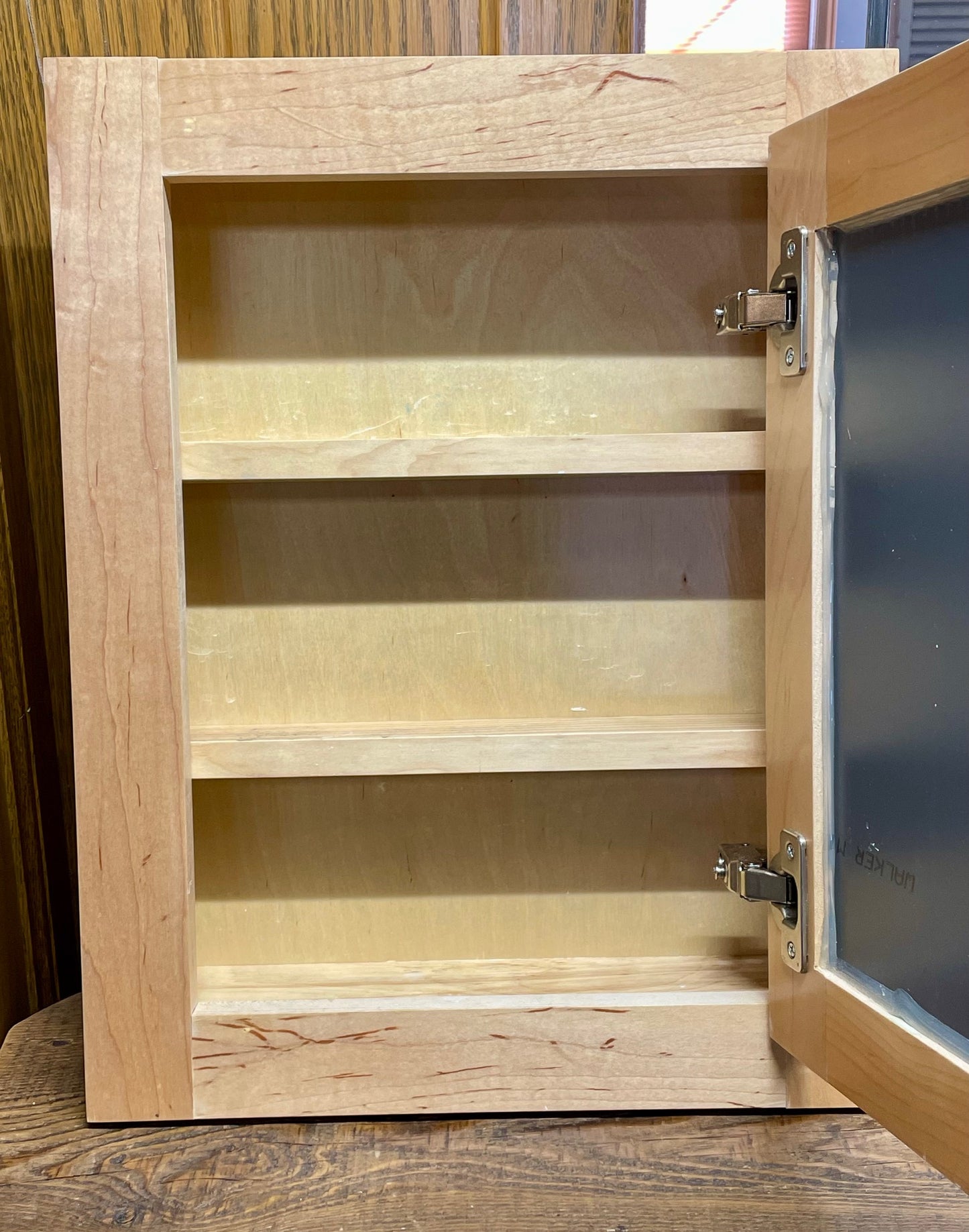 Maple Colored Medicine Cabinet (store pick up only)