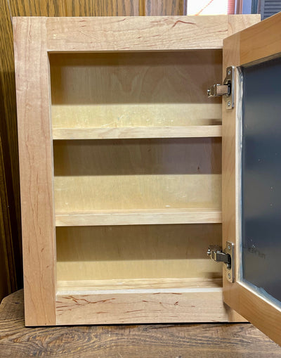 Maple Colored Medicine Cabinet (store pick up only)