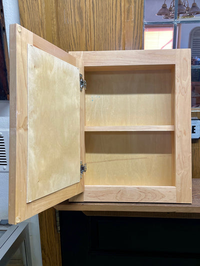 Maple Colored Medicine Cabinet (store pick up only)