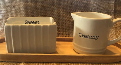 Cream & Sugar Set