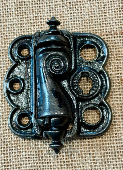 Vintage Freeport Cast Iron Spring Loaded Screen Door Hinge