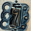 Vintage Freeport Cast Iron Spring Loaded Screen Door Hinge