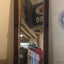 Victorian Carved Wood Mirror With Marble Shelf (store pick up only)