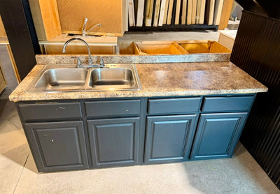 Base Cabinet with Countertop and Sink with Faucet (Store Pick Up Only: Williamsport, PA)