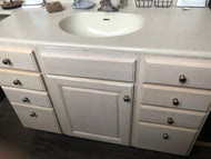 Bathroom Vanity With Top and Faucet (store pick up only)