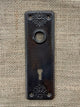 Antique Sargent & Co. No. 345 RD Door Plate with Escutcheon