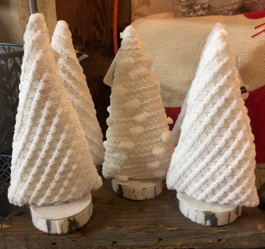 Plush White Trees - Assorted Styles