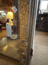 Load image into Gallery viewer, Victorian Carved Giltwood &amp; Gesso Pier Mirror With Marble Shelf (store pick up only)
