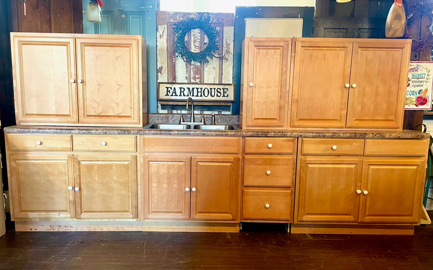 Kitchen Cabinet Set With Countertop and Sink (Store Pick Up Only)