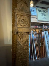 Load image into Gallery viewer, Antique Pier mirror left carve
