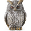 Silver and Gold Metallic Resin Owls (2 Styles) male