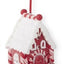 Red and White Handcrafted Clay Candy Cane House Ornaments- 3 Styles