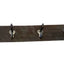 Five Hook Weathered Barnwood Wall Rack (Store Pick Up Only)