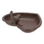 Cast Iron Heart-Shaped Bird Bath