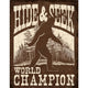 Big Foot - Hide & Seek Tin Sign