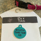 "Cuter Than Your Kid" Metal Pet Tag Charm