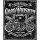 Good Whiskey Tin Sign