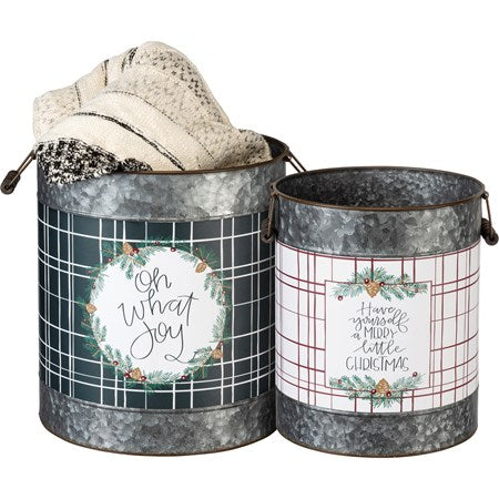 Oh What Joy Bucket Set