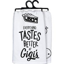 Load image into Gallery viewer, Everything Tastes Better At Gigi&#39;s Kitchen Towel
