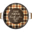 Carve Pumpkins, Drink Cider, Enjoy Fall Serving Tray