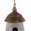 Stone Yurt Birdhouse with Rope Hangers - Three Sizes