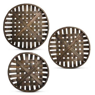 Round Nesting Tray Baskets (store pick up only)