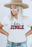 Let's Jingle Adult Graphic Tee
