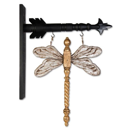 Silver and Gold Resin Dragonfly Arrow Replacement