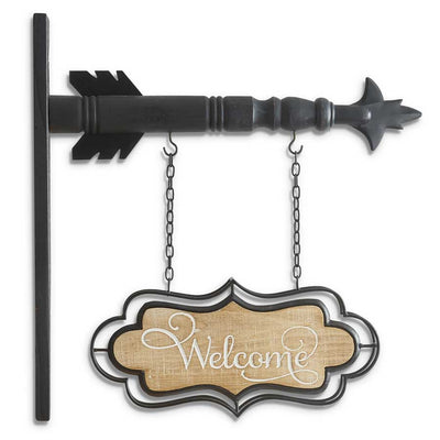 Welcome Double Sided Arrow Replacement Sign