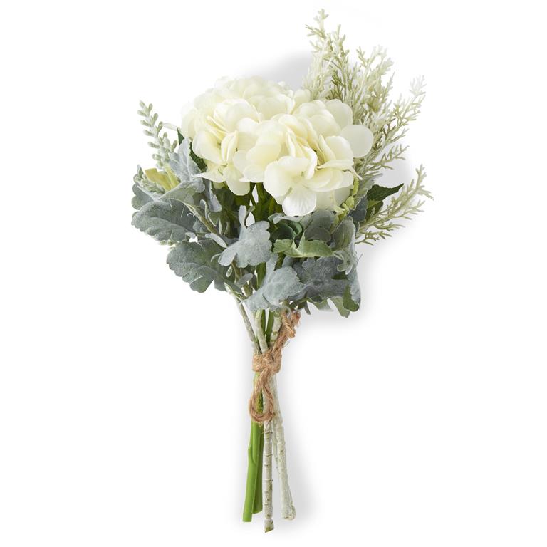 Mixed Foliage & White Hydrangea Bundle