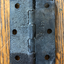 Antique Cast Iron Baldwin Hinge - 3½" back