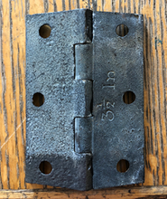 Load image into Gallery viewer, Antique Cast Iron Baldwin Hinge - 3½&quot;
