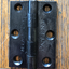 Antique Cast Iron Baldwin Hinge - 3½" front