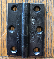 Antique Cast Iron Baldwin Hinge - 3½