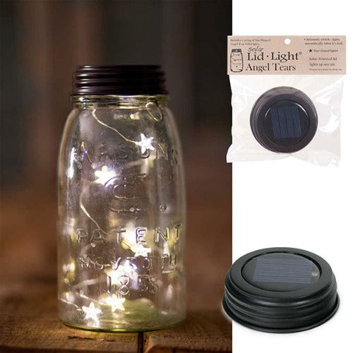 Solar Lid Light - Star Shape Angel Tears