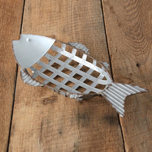 Load image into Gallery viewer, Hammered Metal Fish Basket
