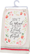 Don't Be Afraid To Go Out On A Limb Kitchen Towel