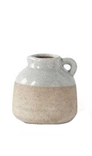 Load image into Gallery viewer, Ceramic Pot with Light Blue Glaze - Graduated Sizes &amp; Styles
