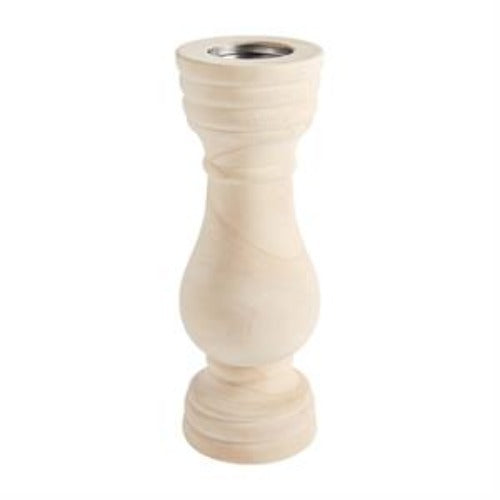 Paulownia Wood Candlestick 2