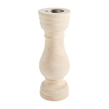 Load image into Gallery viewer, Paulownia Wood Candlestick 2

