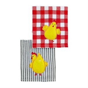 Chicken Scrubber Dishcloth Set